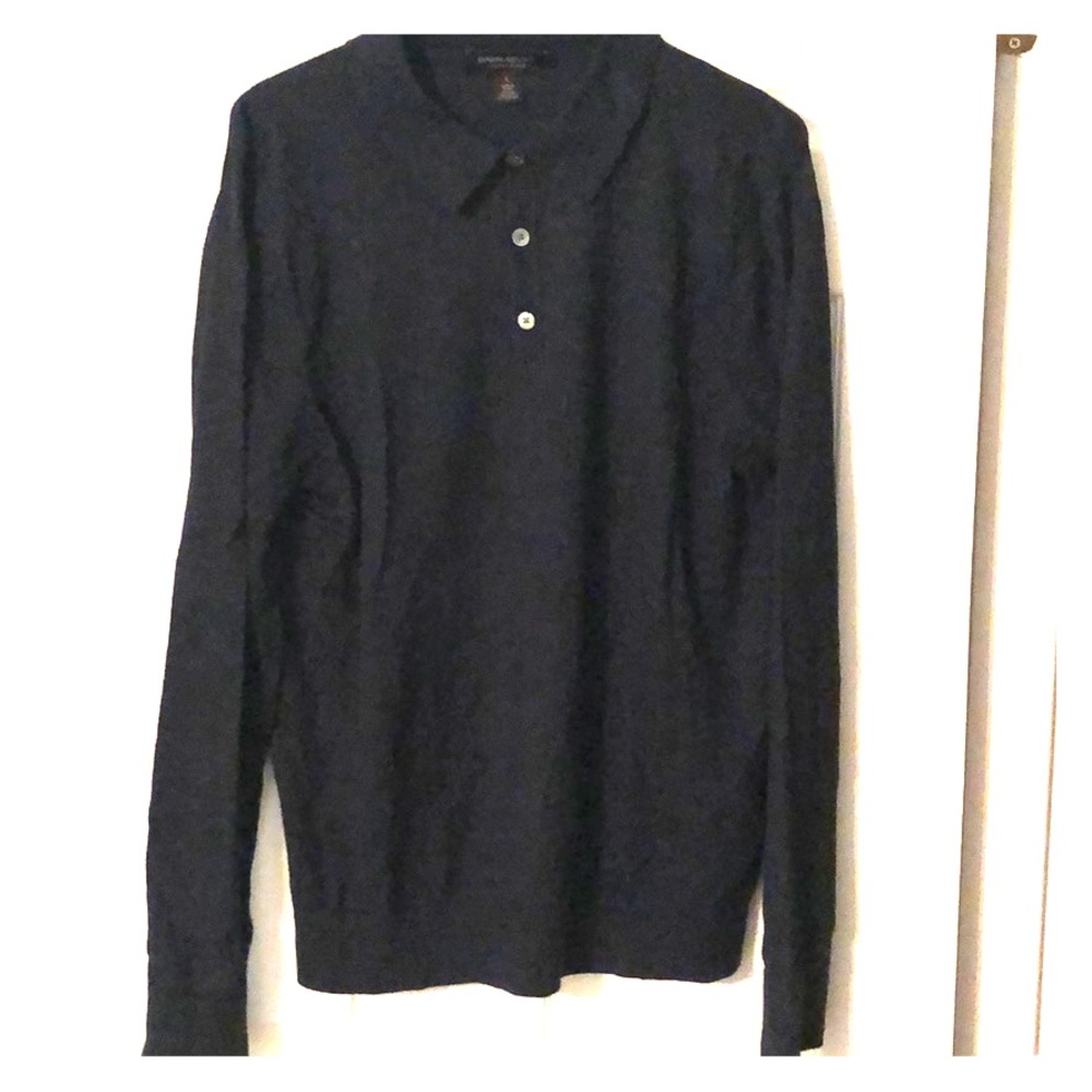 Banana Republic Luxury Blend Polo Sweater Large